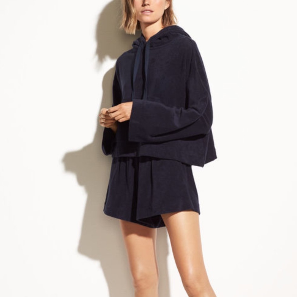 NWT Vince French terry hoodie XS $225